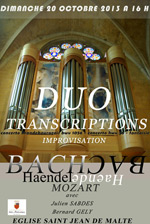 Concert orgue en duo